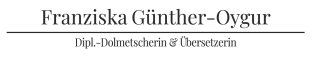 Franziska Günther-Oygur | Dolmetscherin & Übersetzerin